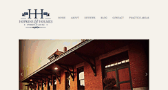 Desktop Screenshot of hopkinsholmes.com