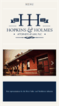 Mobile Screenshot of hopkinsholmes.com